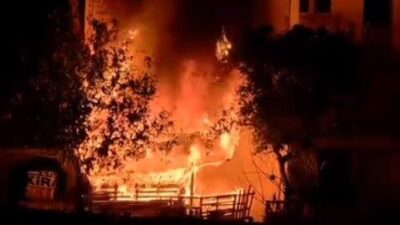 Adana’da bir barakada çıkan yangın, itfaiye ekipleri tarafından kısa sürede