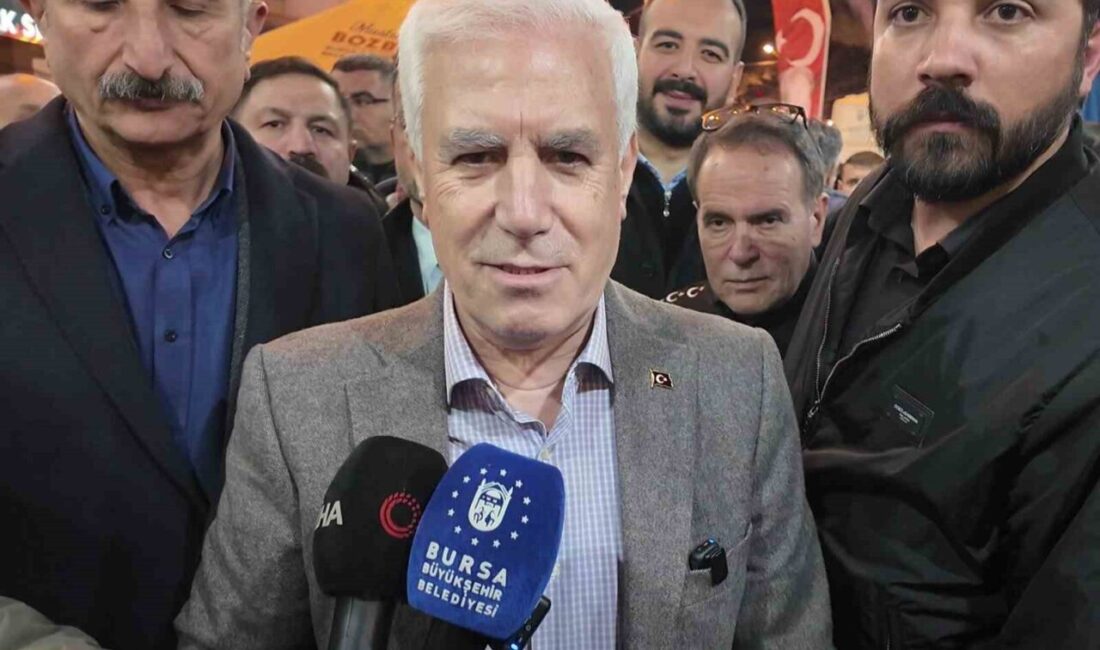 Bursa Büyükşehir Belediye Başkanı Mustafa Bozbey, Ramazan ayı kapsamında Osmangazi