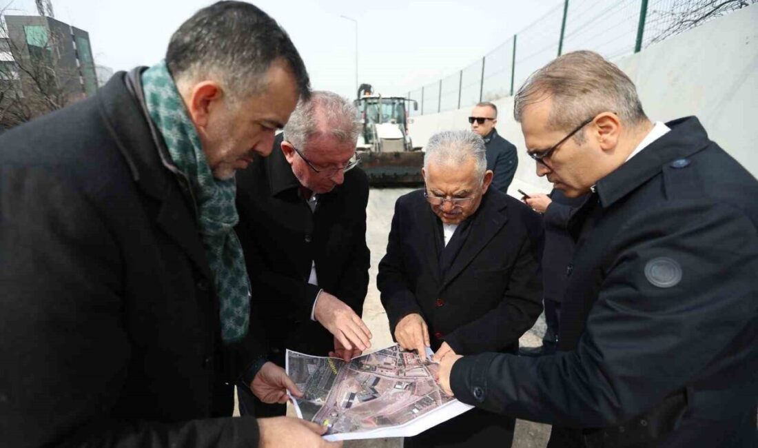 Kayseri Büyükşehir Belediye Başkanı Dr. Memduh Büyükkılıç; Kartal Kavşağı Projesi’ne