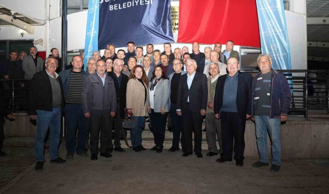 Aydın Büyükşehir Belediye Başkanı Özlem Çerçioğlu Koçarlı ilçesi Çakırbeyli Mahallesi’nde