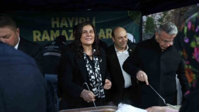 Aydın Büyükşehir Belediyesi tarafından Ramazan ayı nedeniyle kentin farklı noktalarında