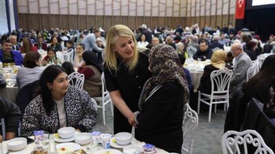 Merkezefendi Belediyesi tarafından gazi ve şehit aileleri için iftar programı