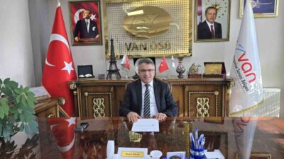 Van Organize Sanayi Bölgesi (OSB) Yönetim Kurulu Başkanı Memet Aslan,