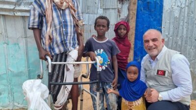 Samsun’un Canik Belediye Başkanı İbrahim Sandıkçı, Somali’de sürdürülen insani yardım
