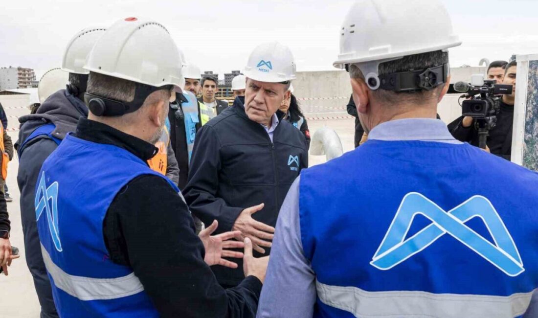 Mersin Büyükşehir Belediye Başkanı Vahap Seçer, Mersin Su ve Kanalizasyon