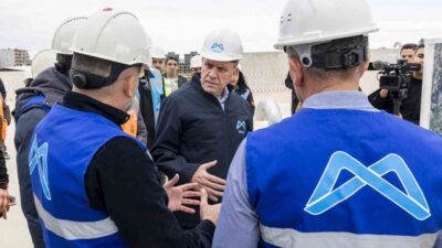 Mersin Büyükşehir Belediye Başkanı Vahap Seçer, Mersin Su ve Kanalizasyon