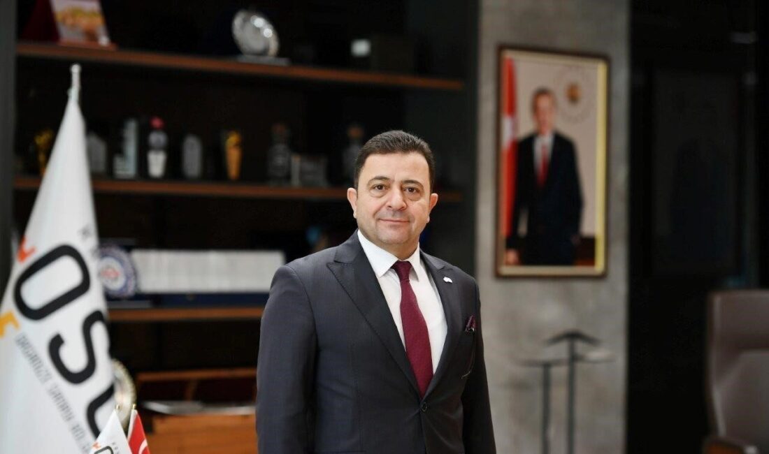 Kayseri OSB Başkanı Mehmet Yalçın, Türkiye İstatistik Kurumu (TÜİK) tarafından