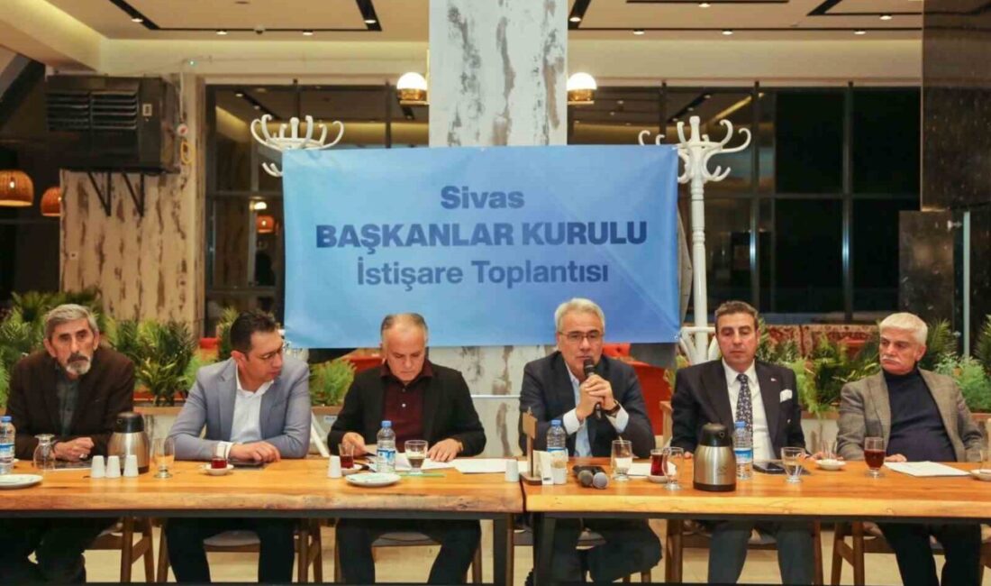STSO öncülüğünde, Sivas’ın geleceğinin masaya yatırıldığı Sivas Başkanlar Kurulu İstişare