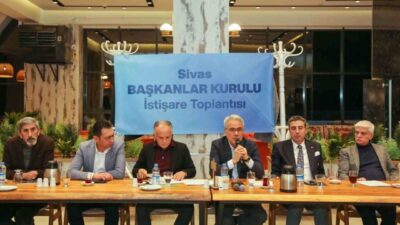 STSO öncülüğünde, Sivas’ın geleceğinin masaya yatırıldığı Sivas Başkanlar Kurulu İstişare