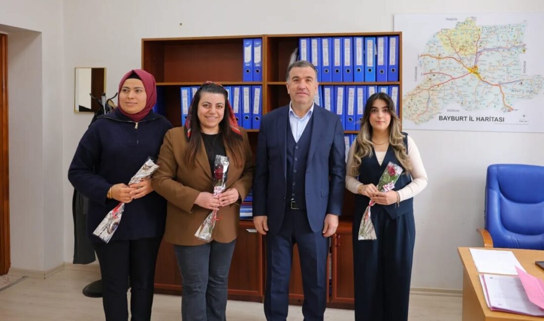 Bayburt Valisi Mustafa Eldivan, Valiliğe bağlı birimlerde görev yapan kadın