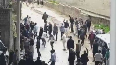 Hatay’da bayramın ilk gününde aileler arasında yaşanan taşlı, bıçaklı, sopalı