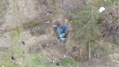 Bayram tatili için İstanbul’dan Kastamonu’nun Araç ilçesine gelen ailenin bulunduğu