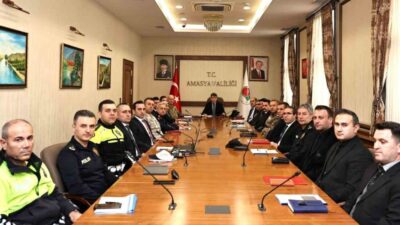 Amasya’da Ramazan Bayramı tatili sürecinde yolarda trafik kazası riski taşıyan