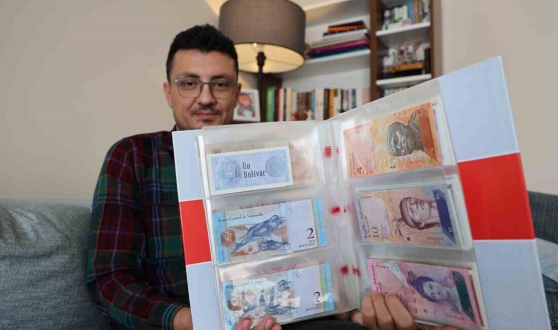 Elazığlı sanat öğretmeni Kürşat Ezgen, 5 kıtadan 75 ülkenin banknotunu
