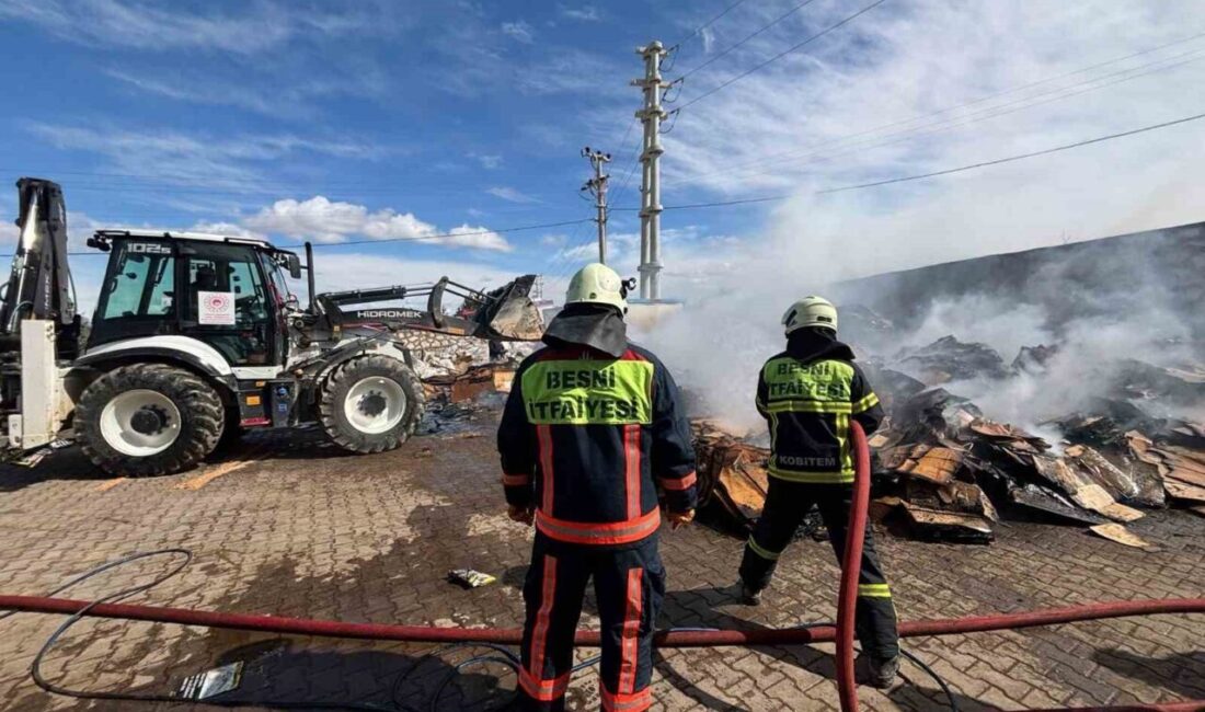 Adıyaman’ın Besni ilçesindeki Organize Sanayi Bölgesi’nde (OSB) faaliyet gösteren bir
