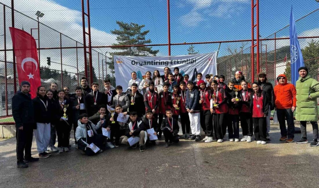 Bilecik’in Gölpazarı ilçesinde ilk defa oryantiring heyecanı yaşandı. Öğrenciler haritalarıyla