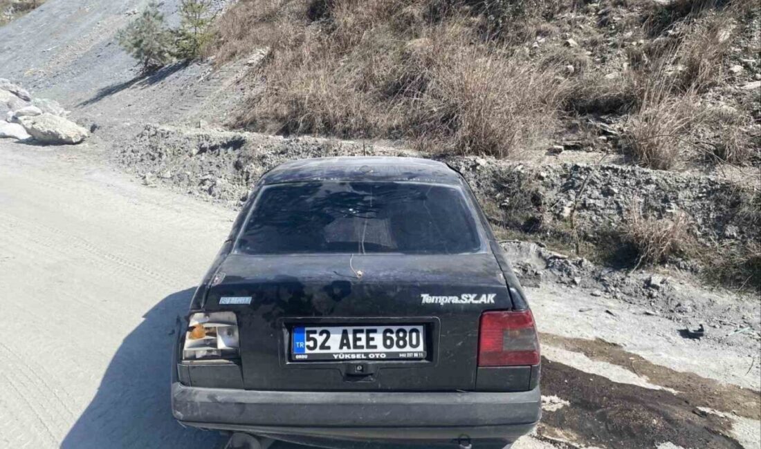 Bilecik’te lastiği patlayan otomobilin takla atması sonucu meydana gelen trafik