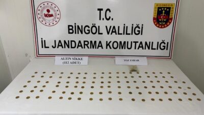 Bingöl’de jandarma ekipleri tarafından son bir hafta içerisinde yapılan çalışmada