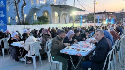 Her yıl olduğu gibi bu yıl da vatandaşları iftar sofralarında