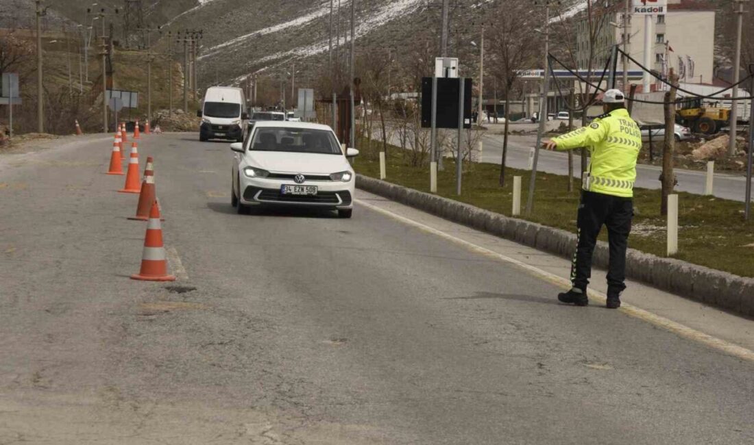 Bitlis Emniyet Müdürlüğü Trafik Denetleme Şube Müdürlüğü ekipleri, Ramazan Bayramı