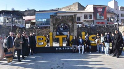 Bitlis Eren Üniversitesi’nde eğitim gören yabancı uyruklu öğrenciler, düzenlenen gezi