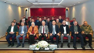 DÜZCE(İHA) – DTSO Başkanı Erdoğan Bıyık, Vali Mehmet Makas’ın odayı