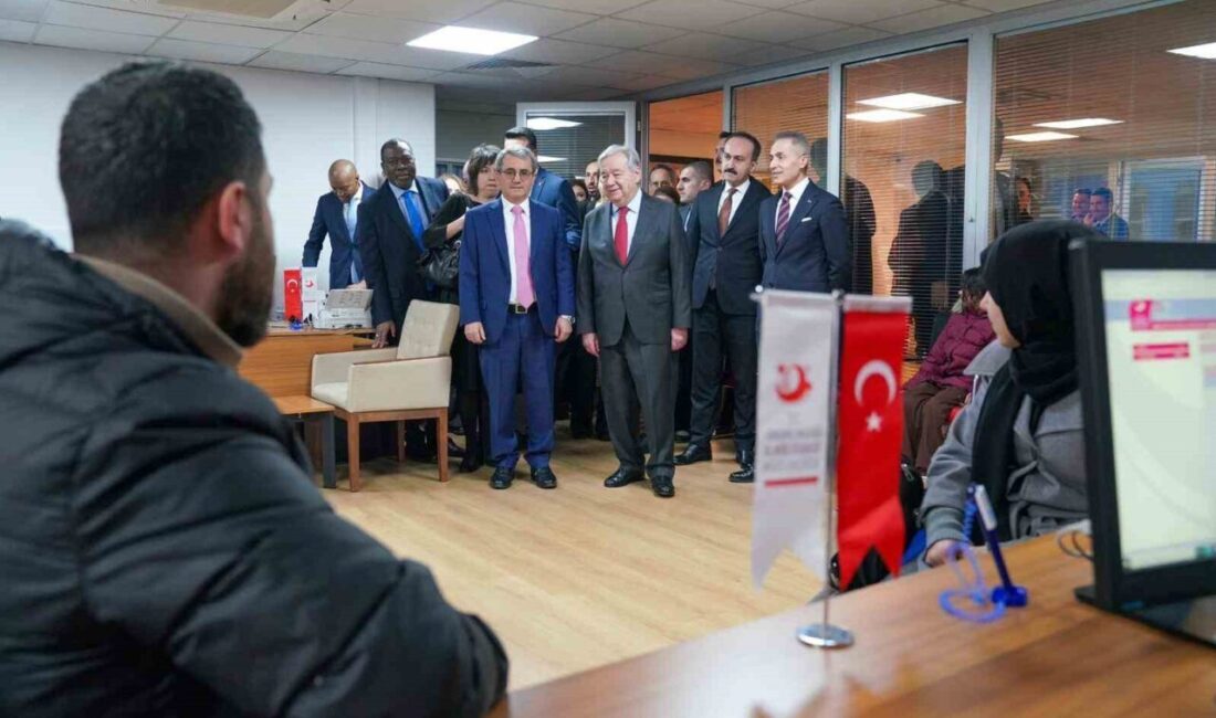 Birleşmiş Milletler (BM) Genel Sekreteri Antonio Guterres, Ankara İl Göç