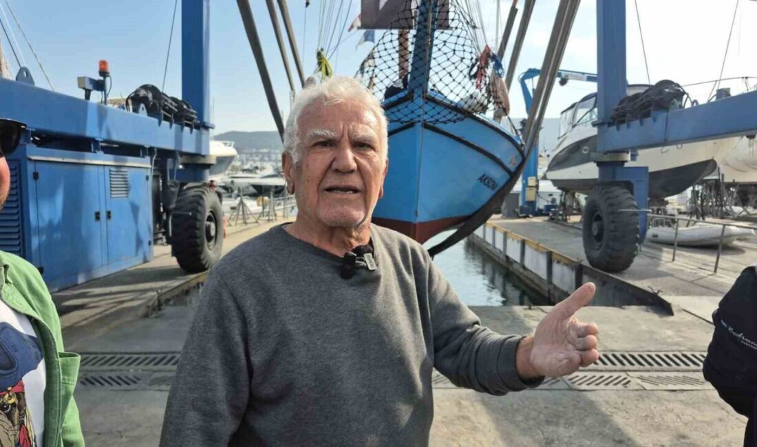 Muğla’nın Bodrum ilçesinde süngerci Aksona Mehmet, 65 yıl önce inşa