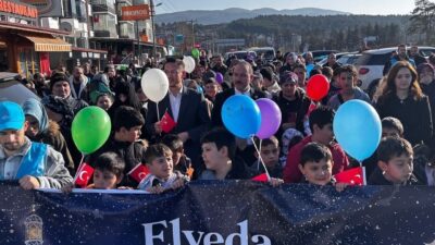 Bolu’nun Mengen ilçesinde ‘Tüm Çocuklarımızla Ramazan’ı Uğurluyoruz’ temasıyla düzenlenen ‘Elveda