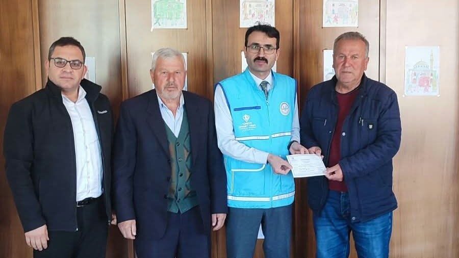 Konya’nın Bozkır ilçesinde Filistinli Müslümanlara destek olmak amacıyla 225 bin