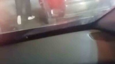 Bursa’da trafikte motosiklet sürücüsüne saldıran otomobil sürücüsüne para cezası uygulanırken,