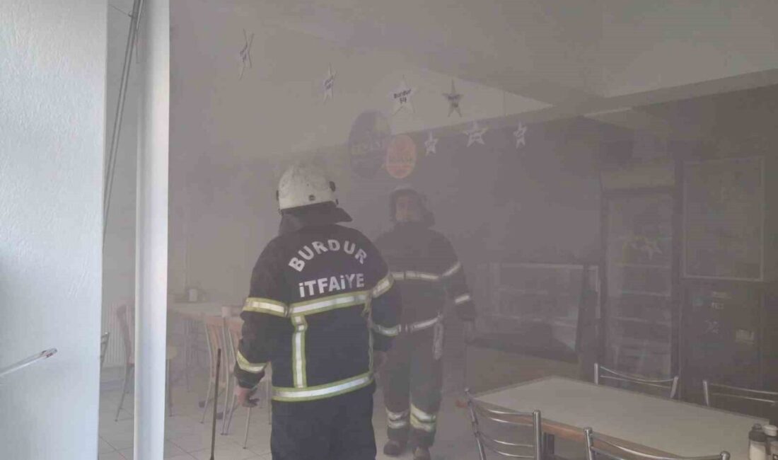 Burdur’da pide salonunda doğalgaz sıkışması nedeniyle meydana gelen patlamada 1