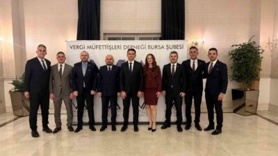 Vergi Müfettişleri Derneği (VMD) Bursa Şubesi tarafından düzenlenen iftar programında,