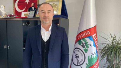 Bursa Şoförler ve Otomobilciler Odası Başkanı Ahmet Çakır, mühürlü ve