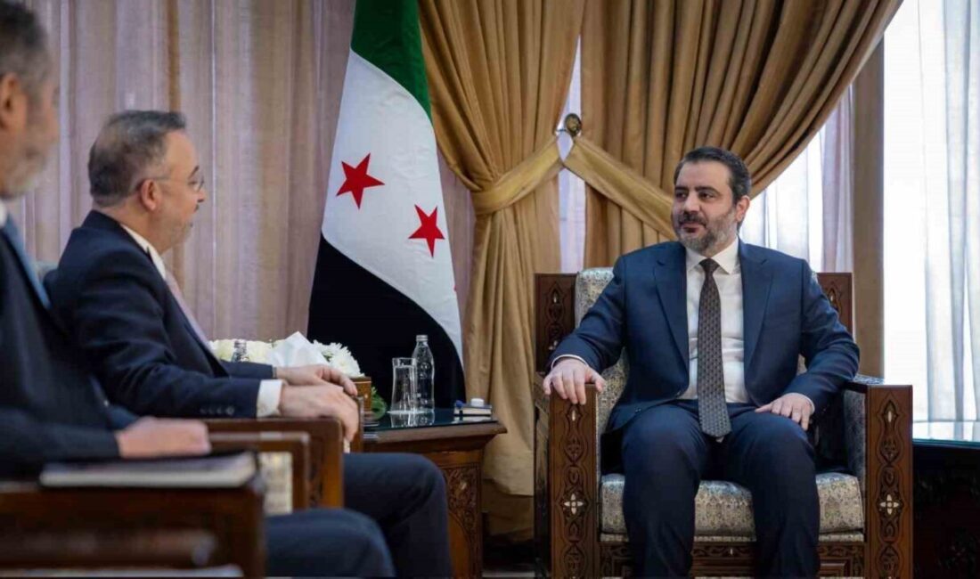 Türkiye’nin Şam Büyükelçisi Nuh Yılmaz, başkent Şam’da Suriye Dışişleri Bakanı