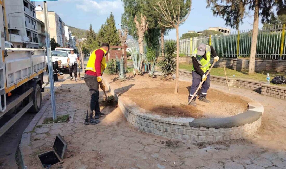 Ramazan Bayramı öncesinde saha çalışmalarını hızlandıran Aydın Büyükşehir Belediyesi ekipleri,