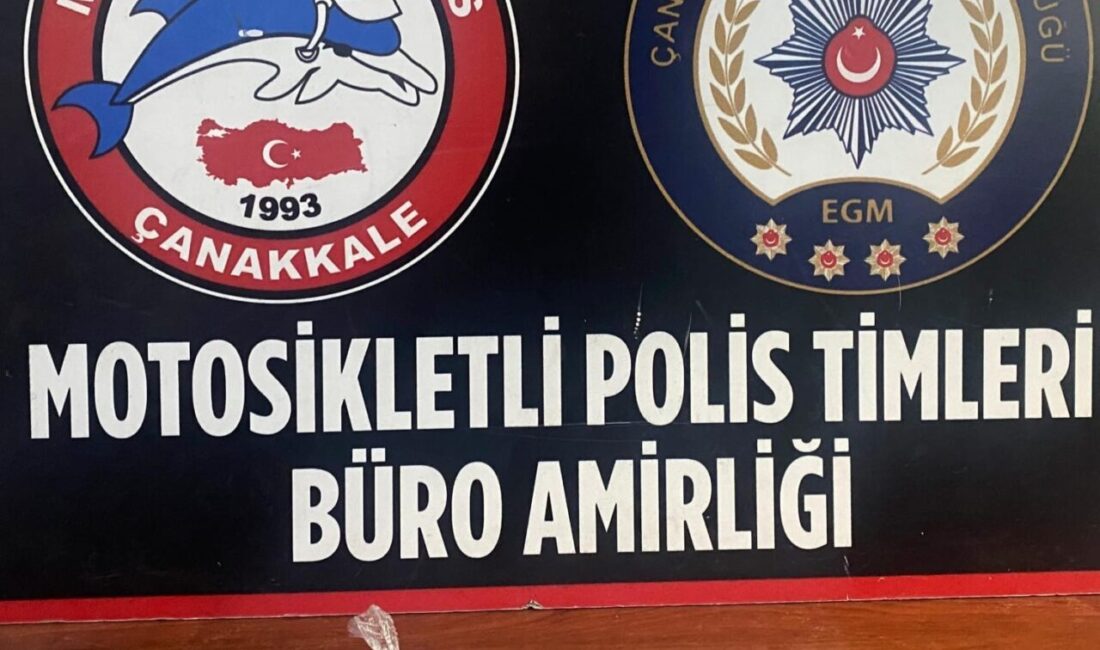 Çanakkale’de emniyet müdürlüğü ekiplerince gerçekleştirilen huzur uygulamalarında uyuşturucu veya uyarıcı