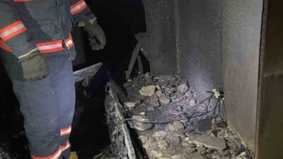 Çankırı’da apartman dairesinde çıkan yangın itfaiye ekipleri tarafından söndürüldü. Olay,