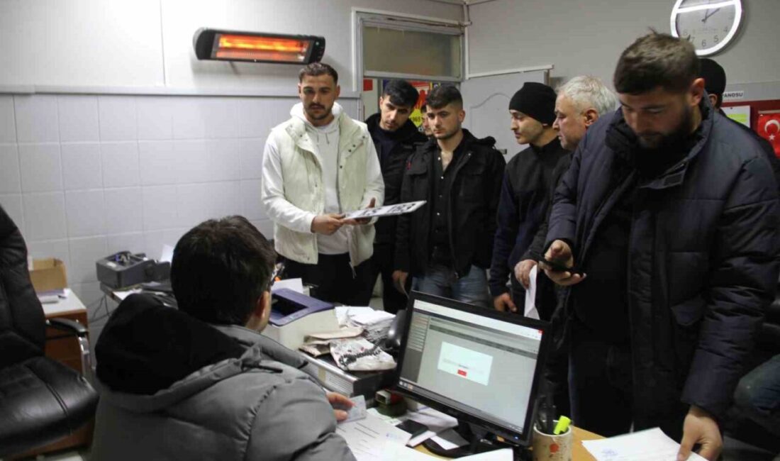 ‘App plaka’ kullananlara ağır yaptırımlar gelmesi üzerine, Samsun’un Çarşamba ilçesinde