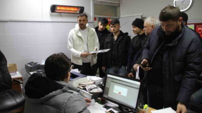 ‘App plaka’ kullananlara ağır yaptırımlar gelmesi üzerine, Samsun’un Çarşamba ilçesinde