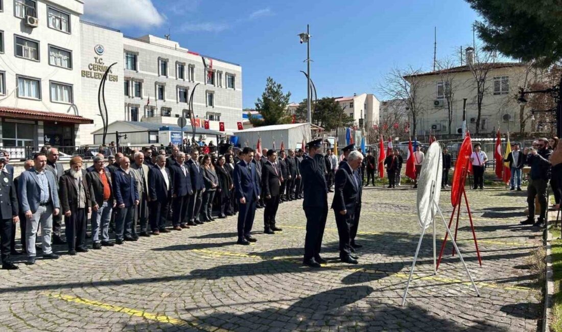 Diyarbakır’ın Çermik ilçesinde Çanakkale zaferinin 111. yıldönümünü törenlerle kutlandı. Hükümet