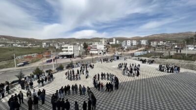 Diyarbakır’ın Çermik ilçesinde 1-7 Mart Deprem Haftası münasebetiyle okullarda deprem