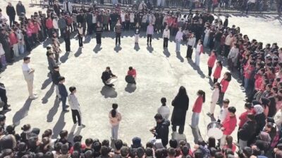 Diyarbakır’ın Çermik ilçesinde Şehit Ömer Yaman Ortaokulunda Ramazan ayı etkinliği