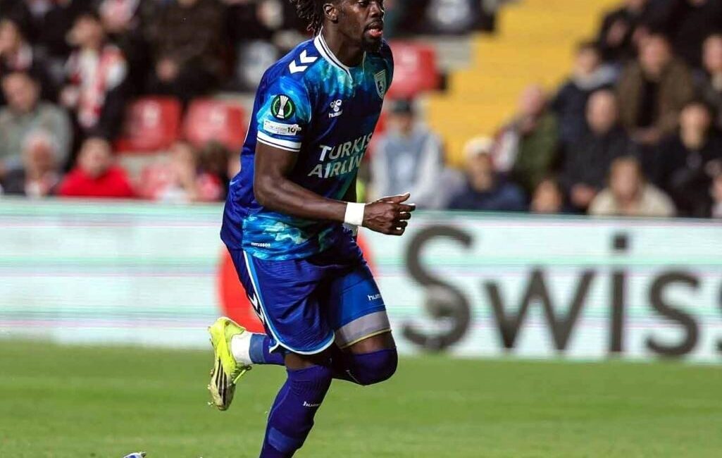 SAMSUN (İHA) – Samsunspor’un golcü futbolcusu Cherif Ndiaye, Rayo Vallecano’yu