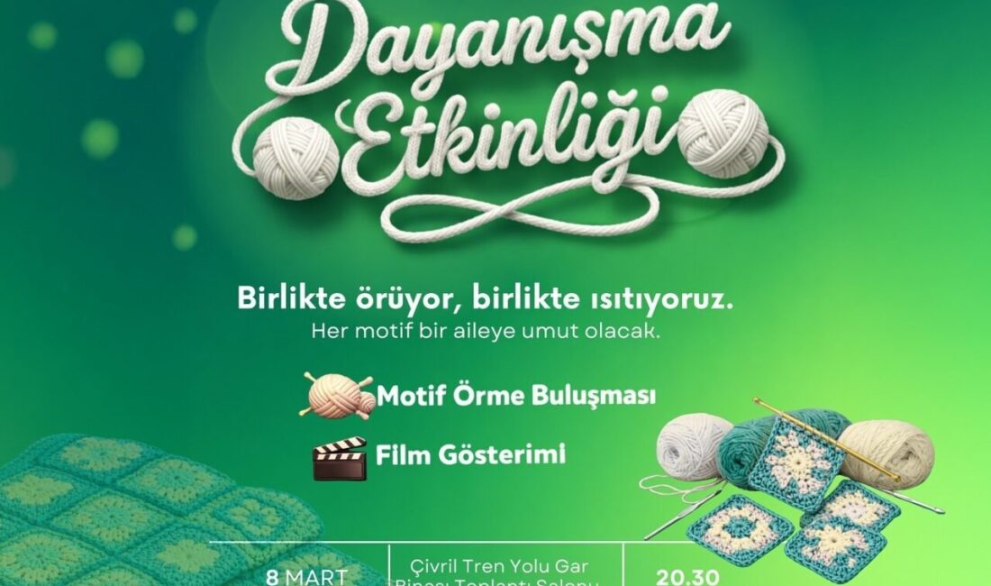 Çivril Belediyesi, Dünya Kadınlar Günü kapsamında “Birlikte Örüyor, Birlikte Isıtıyoruz”