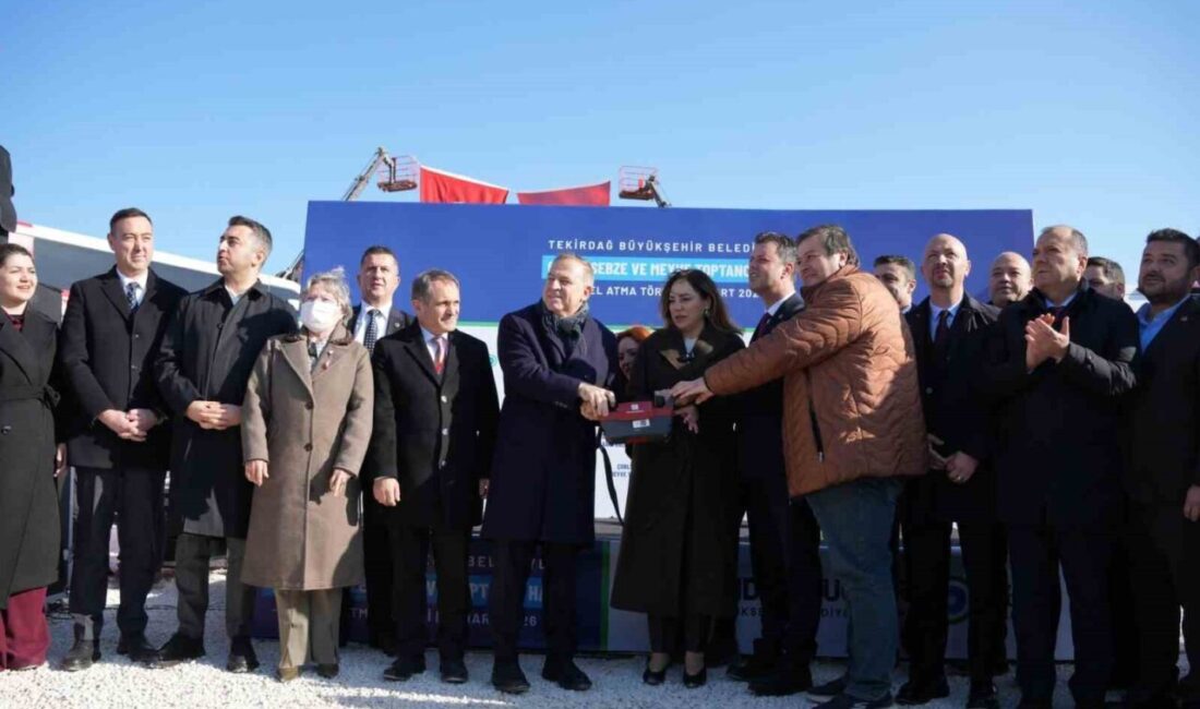 Tekirdağ Büyükşehir Belediyesi, Çorlu’daki sebze-meyve tedarik zincirini düzenli, hijyenik ve