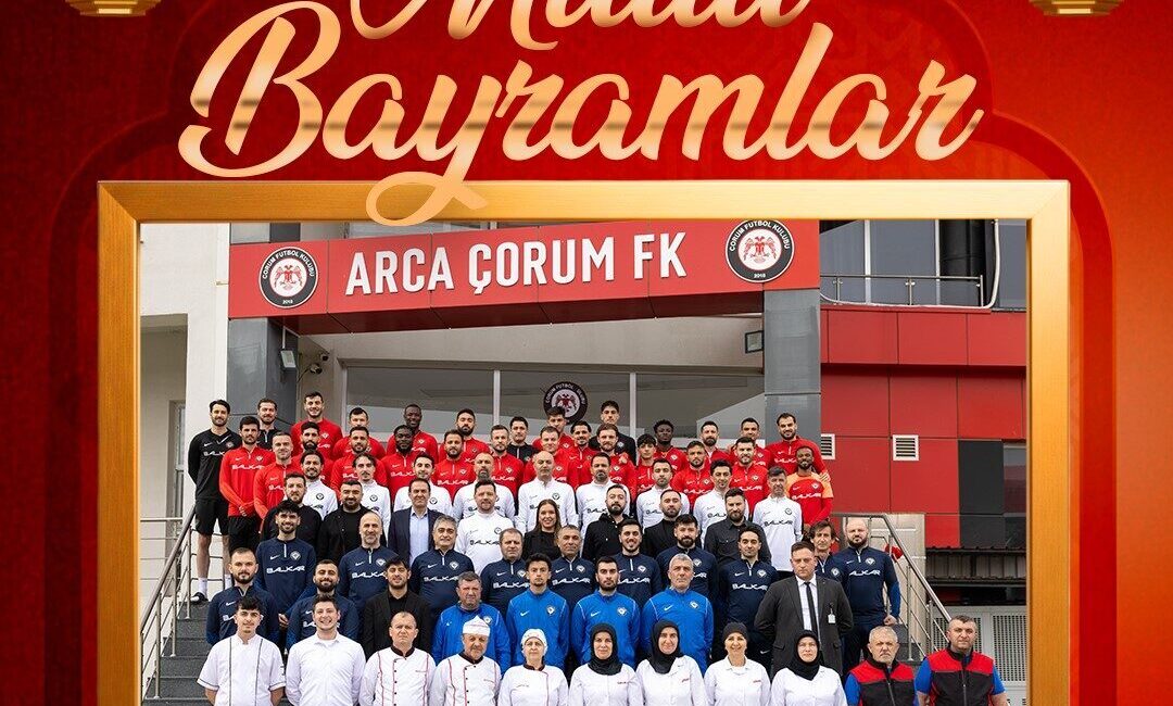 Arca Çorum FK yönetimi tarafındann yayımlanan mesajla Çorumlu vatandaşların Ramazan