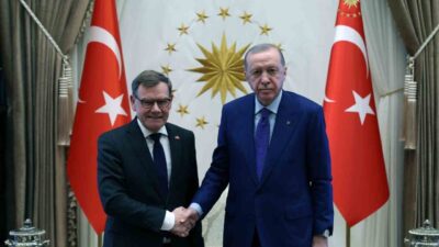 Cumhurbaşkanı Recep Tayyip Erdoğan, Almanya Dışişleri Bakanı Johann Wadephul’u kabul