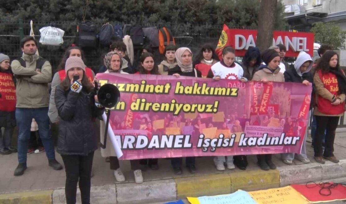 Dudullu OSB’de faaliyet gösteren Dardanel fabrikasında çalışan ve Kasım ayından