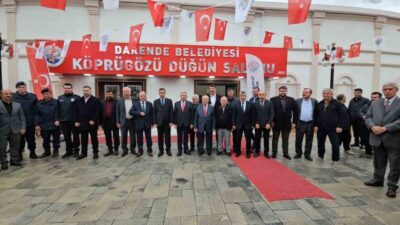 Darende Belediyesi ve Darende Kaymakamlığı tarafından Ramazan Bayramı nedeniyle bayramlaşma